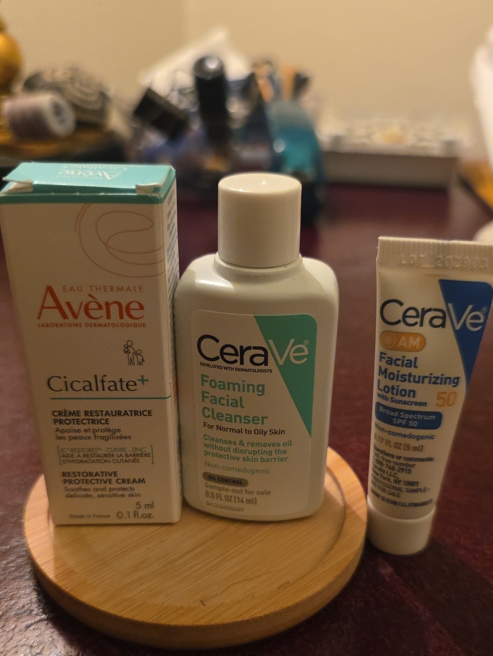 CeraVe Foaming Facial Cleanser — Travel Size 3pc